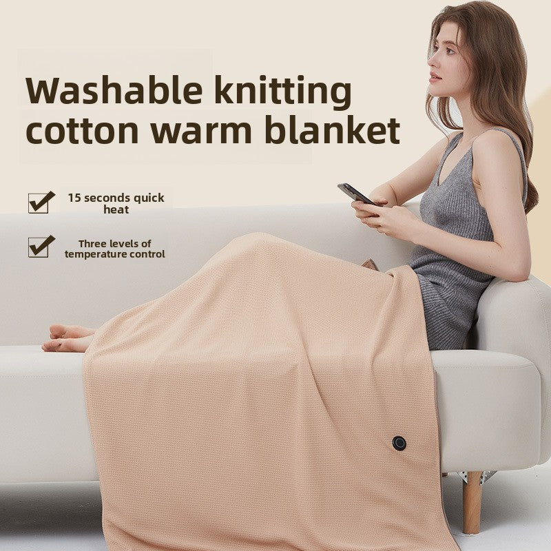 USB Washable Electric Heating Blanket