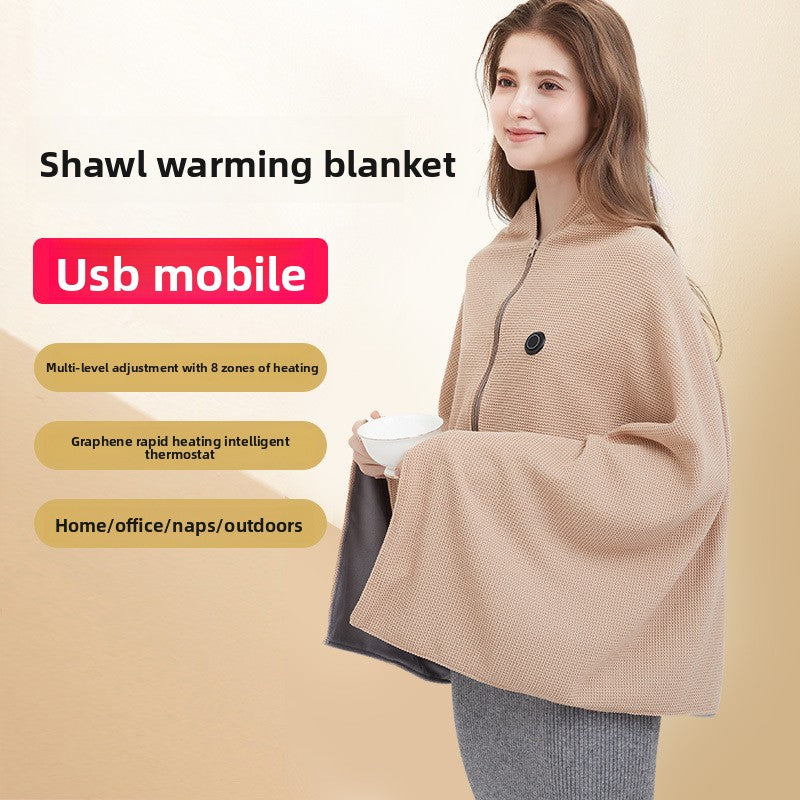 USB Washable Electric Heating Blanket